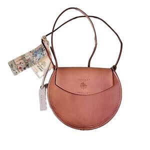 NWT Old Trend Modern Vintage Orchid Pink Leather Luna Shoulder Bag Purse